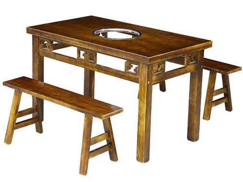 2017最新款式火锅餐桌椅价格及图片