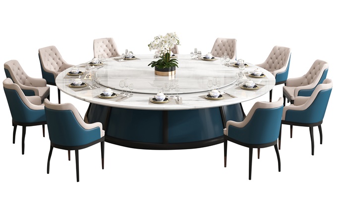 二十人台电动火锅餐桌