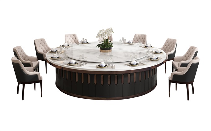 20人位电动火锅餐桌