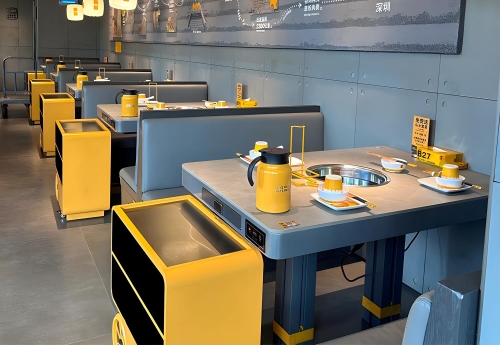 潮发潮汕牛肉火锅店桌椅