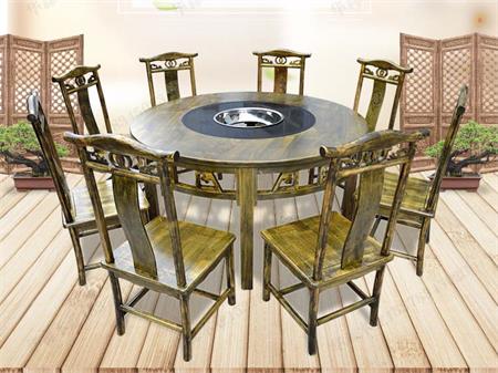 新中式火锅桌椅备受欢迎-深圳欧冠轩家具