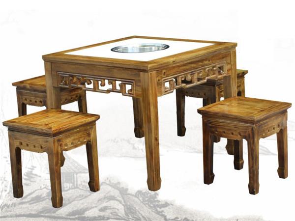 古典火锅桌椅