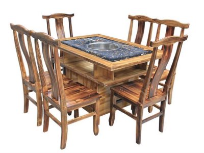 餐厅火锅桌椅颜色如何选择