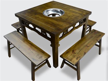 火锅桌厂家设计火锅桌与生产火锅桌当中需要注