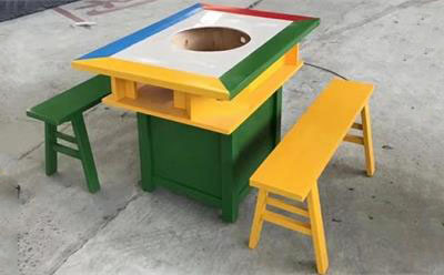 火锅家具当中实木火锅桌的种类有哪些?