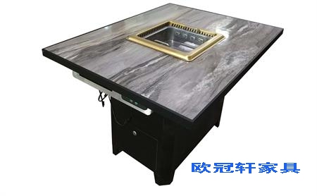 大理石火锅桌