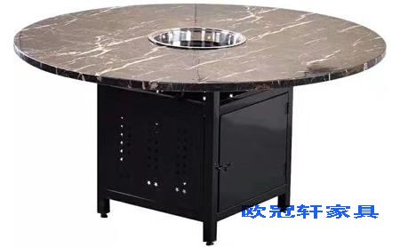 圆形串串香火锅桌