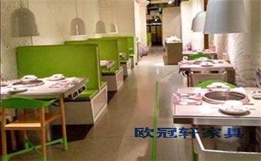 一人一位火锅桌椅