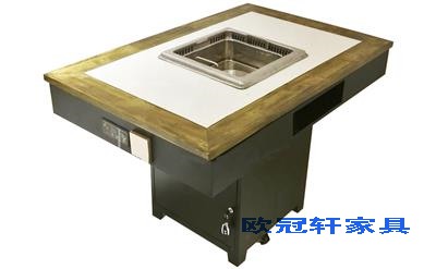实木火锅桌