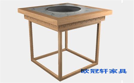 自助大理石小火锅桌