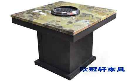 深圳火锅店无烟烧烤餐桌大概多少钱定制？