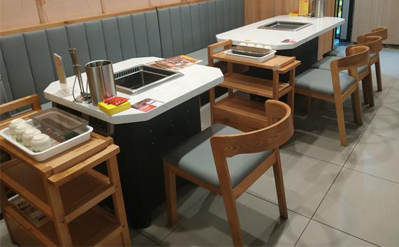 河源定制电磁炉小火锅餐桌专业制造商--欧冠轩家