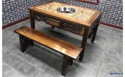 揭阳订做电磁炉单人火锅桌哪家好--欧冠轩家具