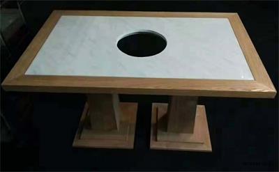 海口批发电磁炉小火锅桌厂商--欧冠轩家具