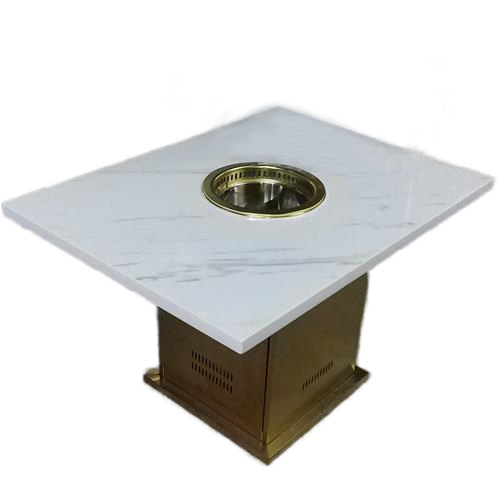 不锈钢电磁桌火锅_高档