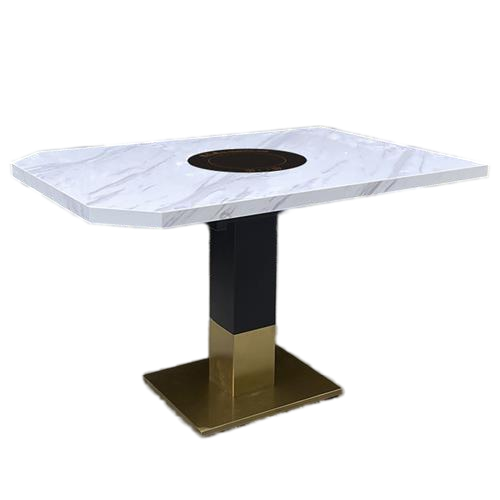 轻奢时尚简约大理石火锅电磁炉桌子