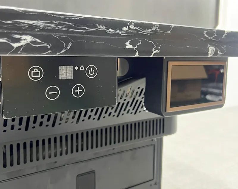 韩式自助烤涮一体桌|无烟大理石桌面|一人一锅设计