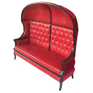 牛排馆/料理店拼色沙发 LOFT家具定做 三人位创意网格沙发