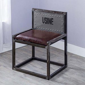 铁艺桌椅尺寸定做 立体风缕空框架软包餐椅 甜品店皮艺椅