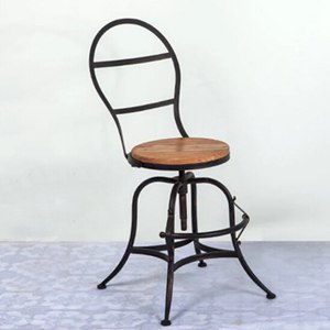 工业风格创意靠背椅 酒吧做旧家具 创意铁艺休闲家具定做