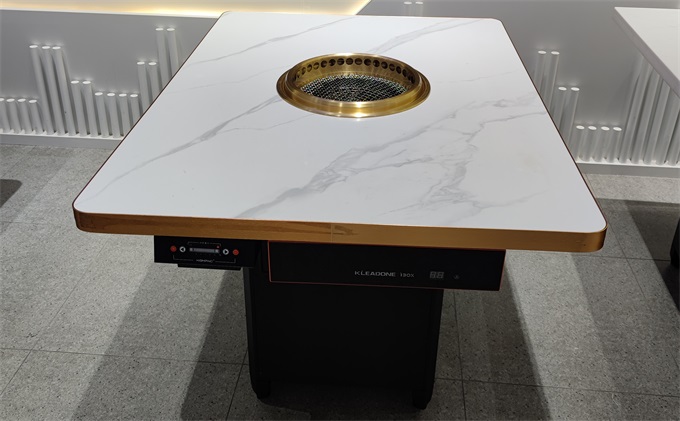 烤肉店韩式智能无烟净化碳烤烤肉桌子