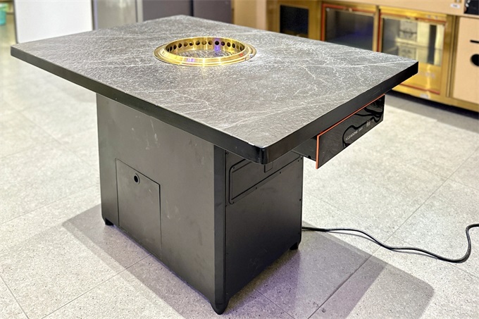 烤肉店智能无烟净化烤肉桌