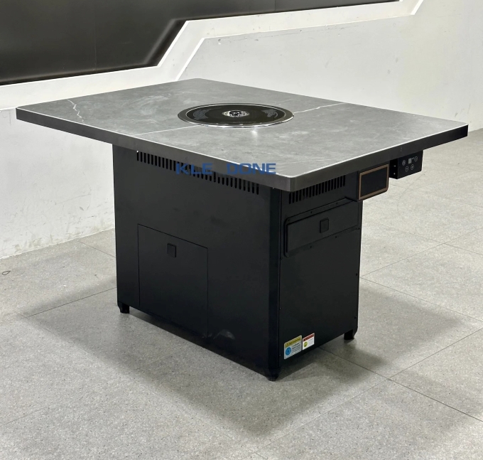 烤肉店智能无烟净化电动烤肉桌