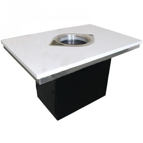 烤肉桌子涮一体桌_自助火锅烧烤一体桌