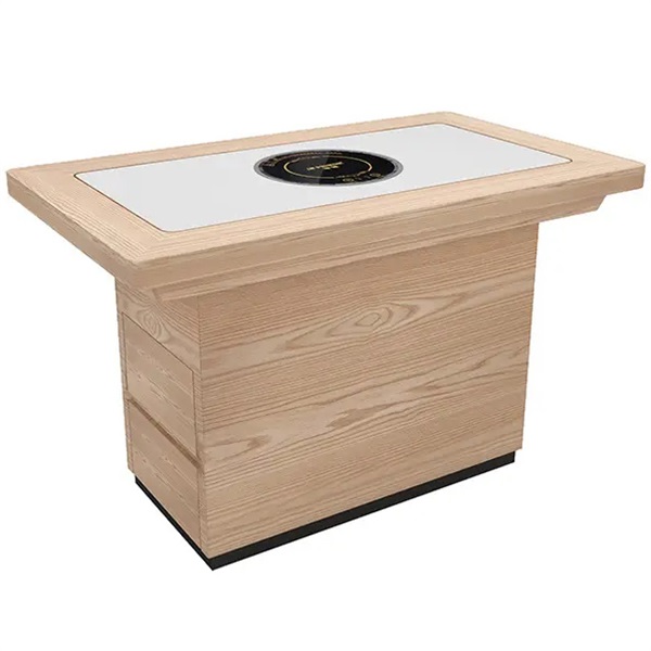 新款火锅店专用实木火