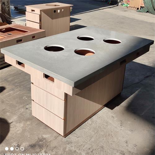 一人一锅自助餐桌子_4人自助小火锅桌子