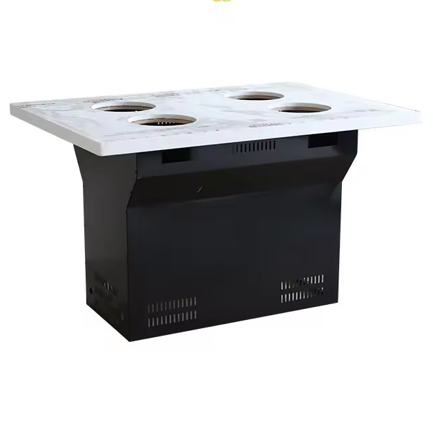 一人一锅小火锅智能无烟净化火锅桌