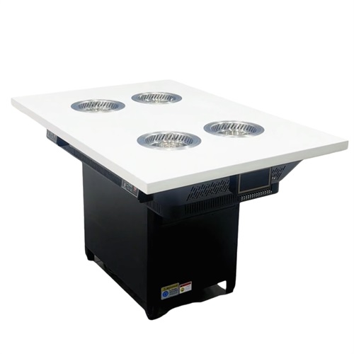 自助小火锅餐厅专用——一人一锅无烟净化火锅桌