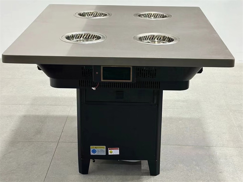 自助连锁小火锅一人一锅无烟净化火锅桌