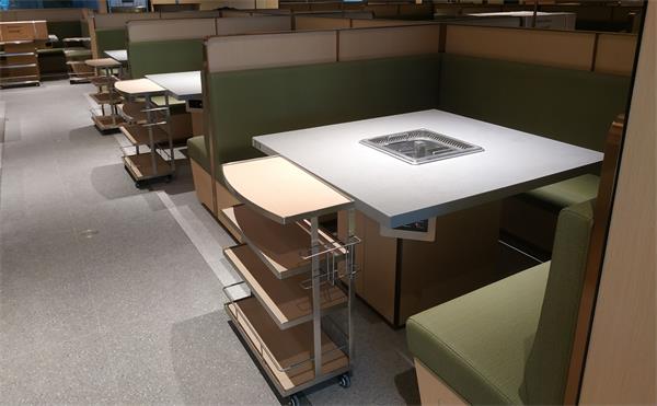 海底捞餐桌子什么材质,宁德海底捞火锅桌椅厂家