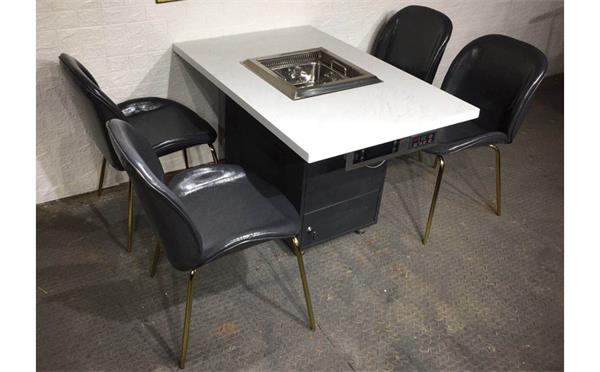 无烟净化火锅桌多少钱一套,无烟火锅桌供应商有